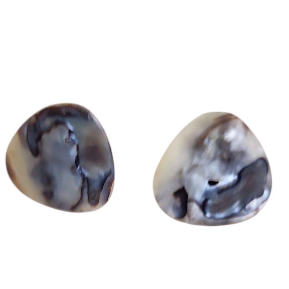 Katherine K Agate Clip On Earring